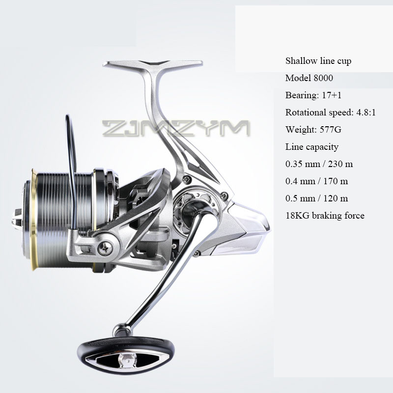 Developing Tank Reel - 18KG Grote Slepen Vissen Rollen Zeevissen