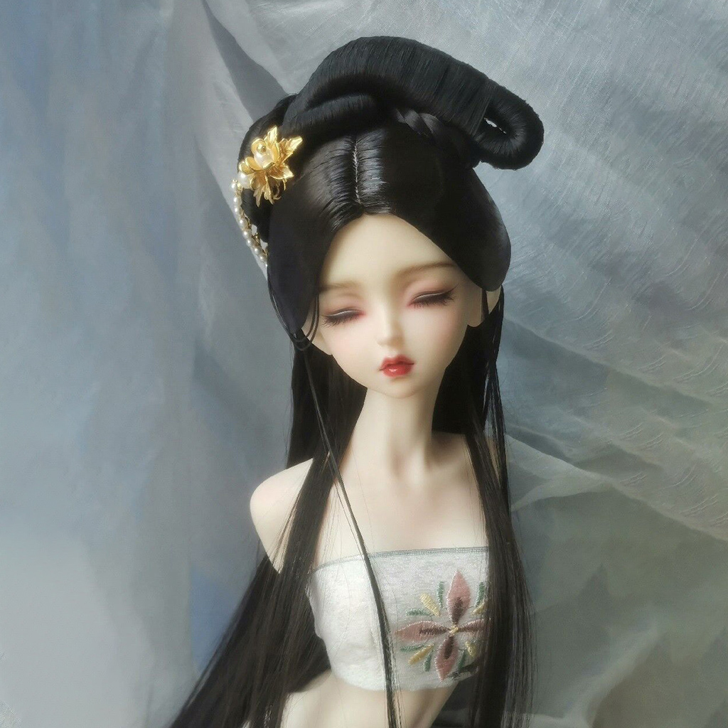 Vintage Collectible And Vintage Dolls - 1/4 1/3 BJD Pop Pruiken Chinese