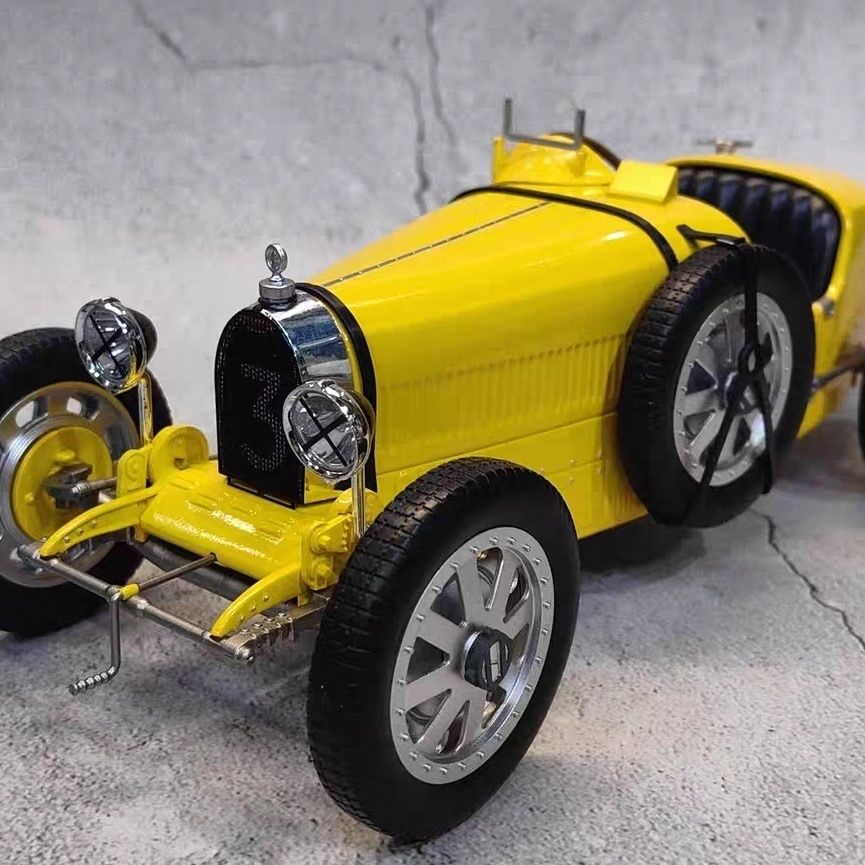 Vintage Collectible Toy Cars - NOREV 1/12 Bugatti T35 Cabriolet Klassieke