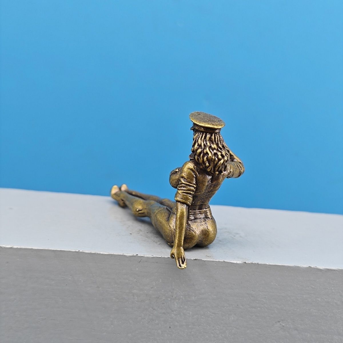 Massief messing miniatuur meis - Vintage Collectible Cars recensie en prijs