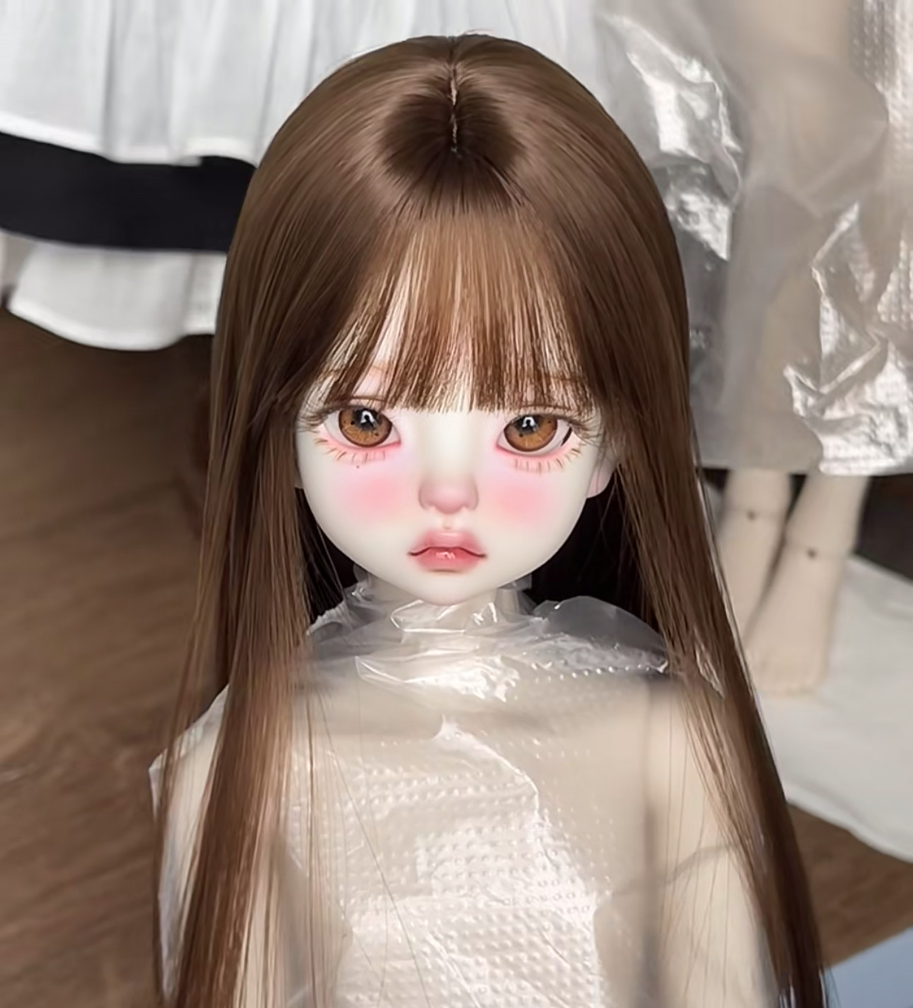 Poppenhaarpruik, vintage zoete - Vintage Collectible And Vintage Dolls recensie en prijs