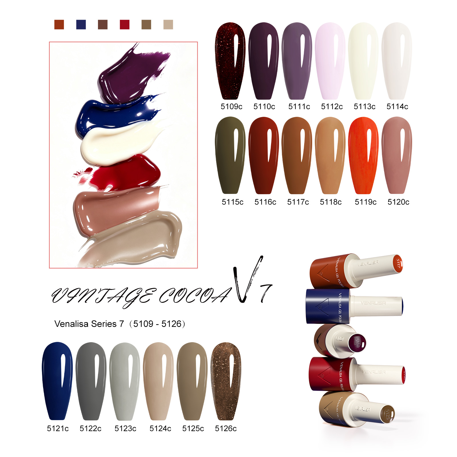 VENALISA V7 Gel Nagellak 18 Kl - Vintage Collectible Bottles recensie en prijs