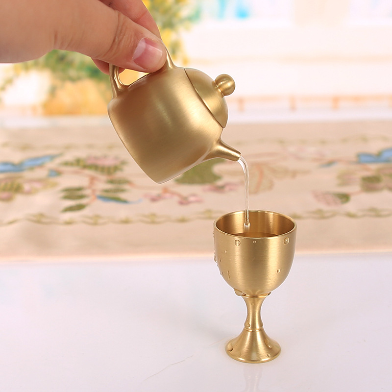 Messing mini-theepot, Chinese  - Vintage Collectible Furniture recensie en prijs