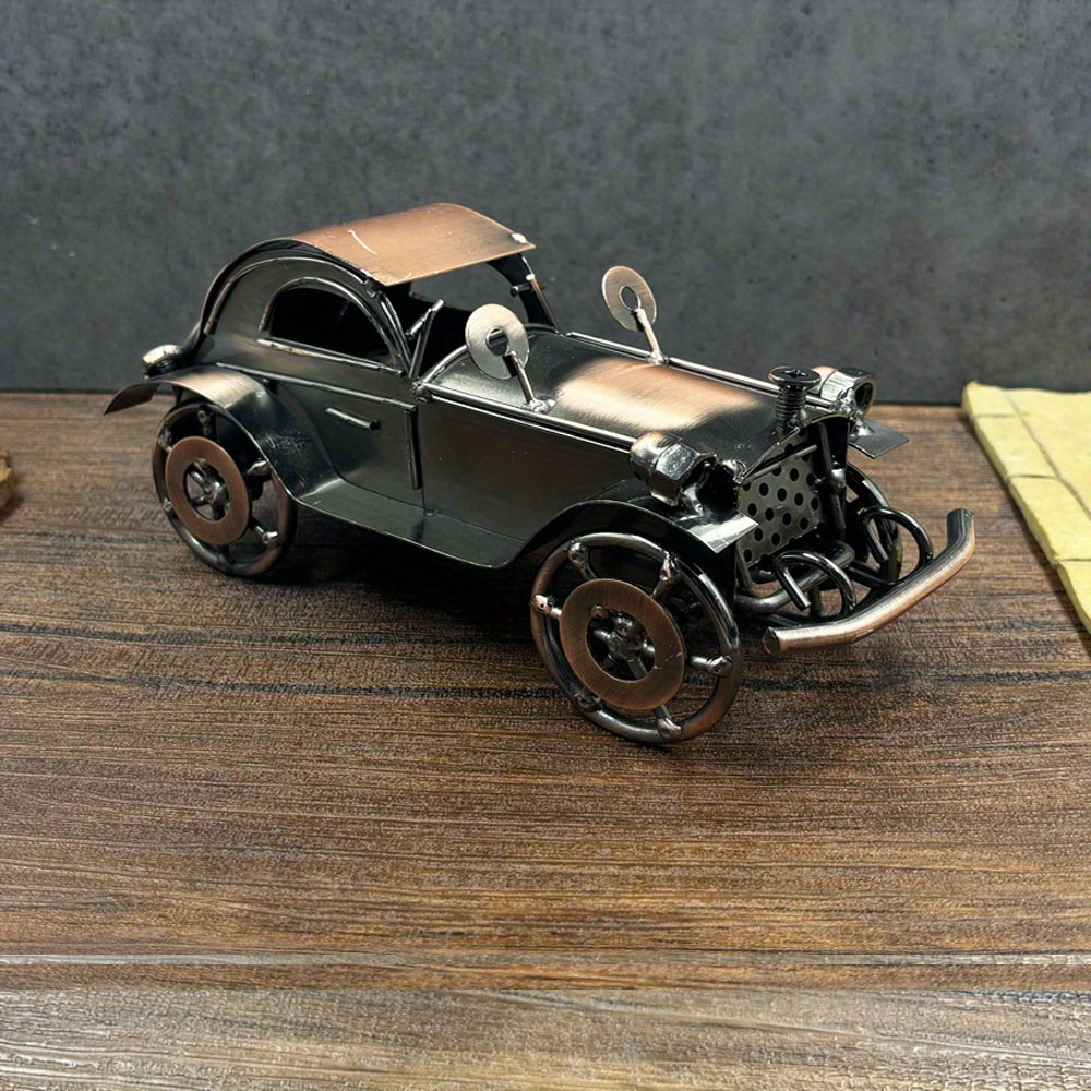Antiek ijzeren automodel ornam - Vintage Collectible Cars recensie en prijs