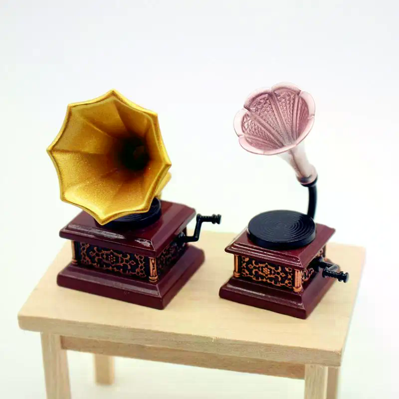 Poppenhuis Vintage Fonograaf M - Vintage Toy Collector recensie en prijs