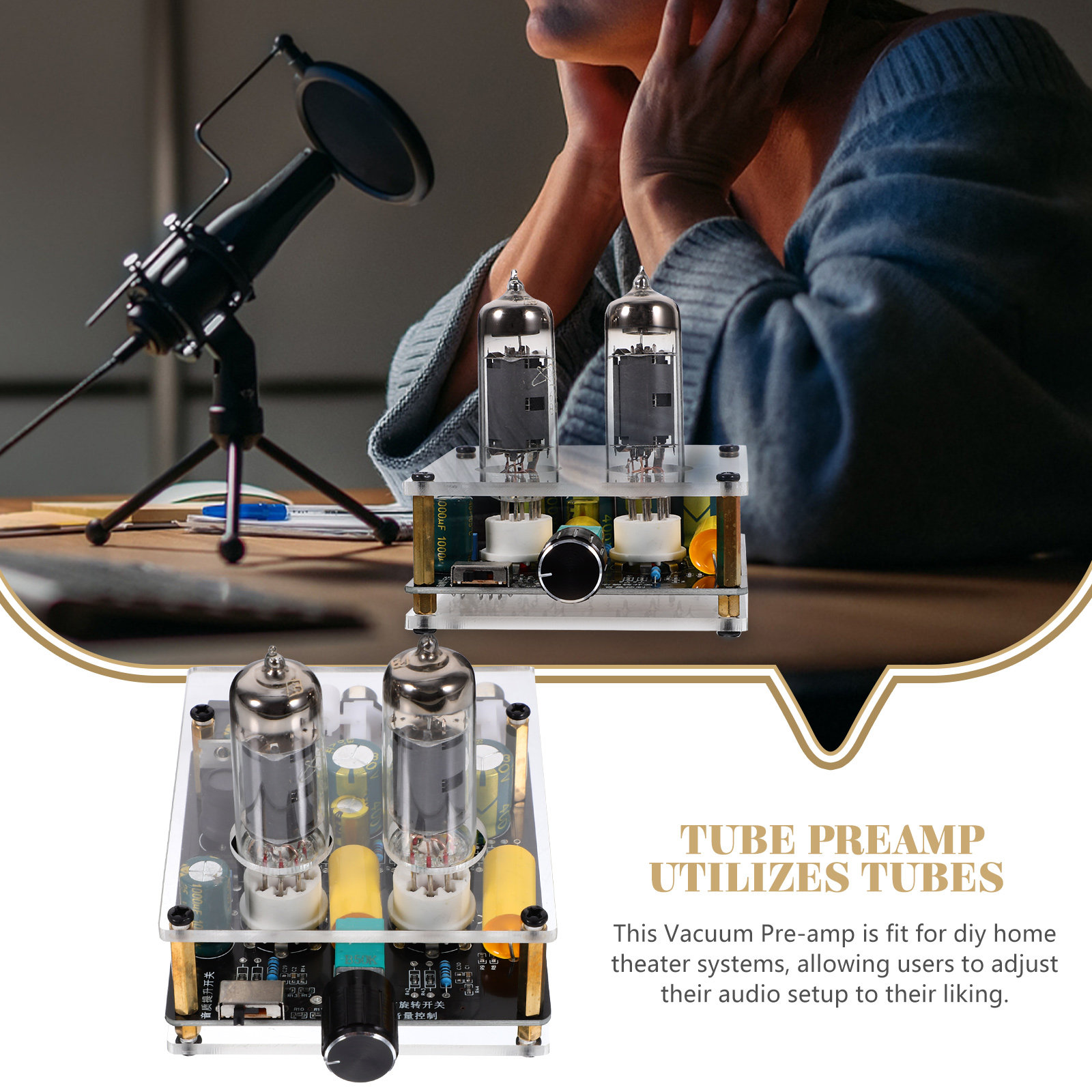 Buisvoorversterker Vacuüm Elek - Tube Amplifier Part recensie en prijs