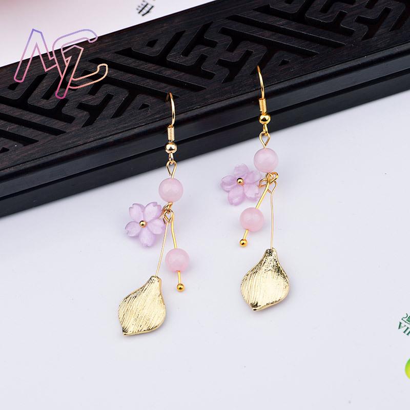 Roze natuurlijke jade bloem oo - Vintage Jewelry Collection recensie en prijs