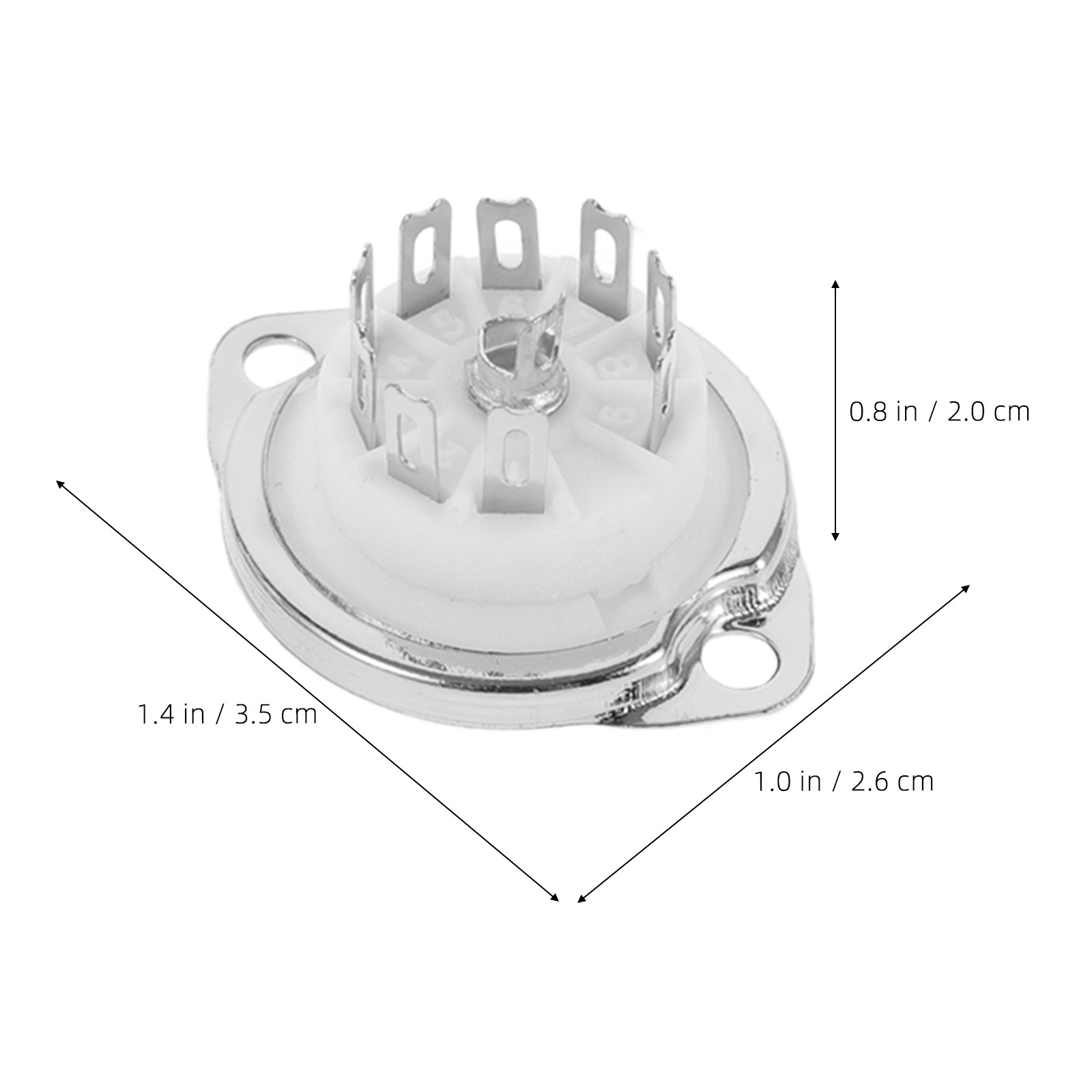 4 stuks 9-pins keramische buis - Tube Amplifier Part recensie en prijs