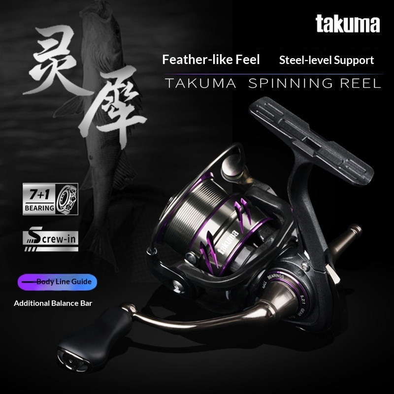 Takuma Spinning Reel Lichtgewi - Developing Tank Reel recensie en prijs