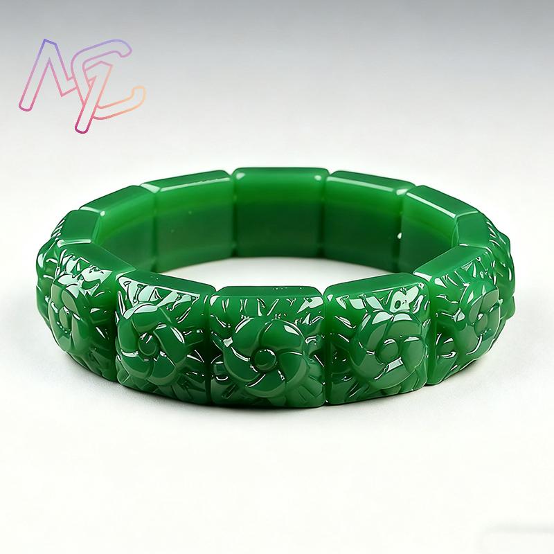 Echte Jade Bloem Armband Desig - Vintage Jewelry Collection recensie en prijs