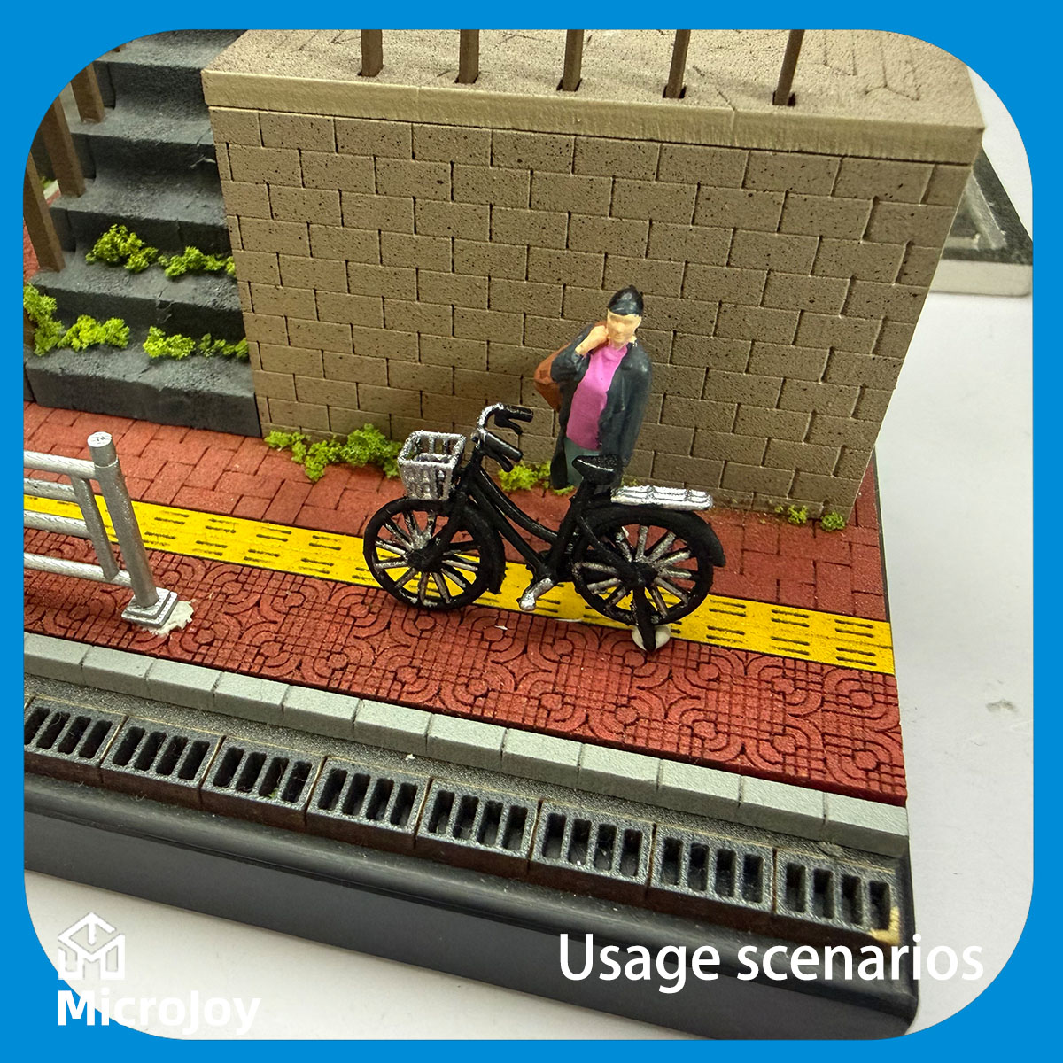 Gedetailleerde scène 1: Miniat - Vintage Collectible Cars recensie en prijs