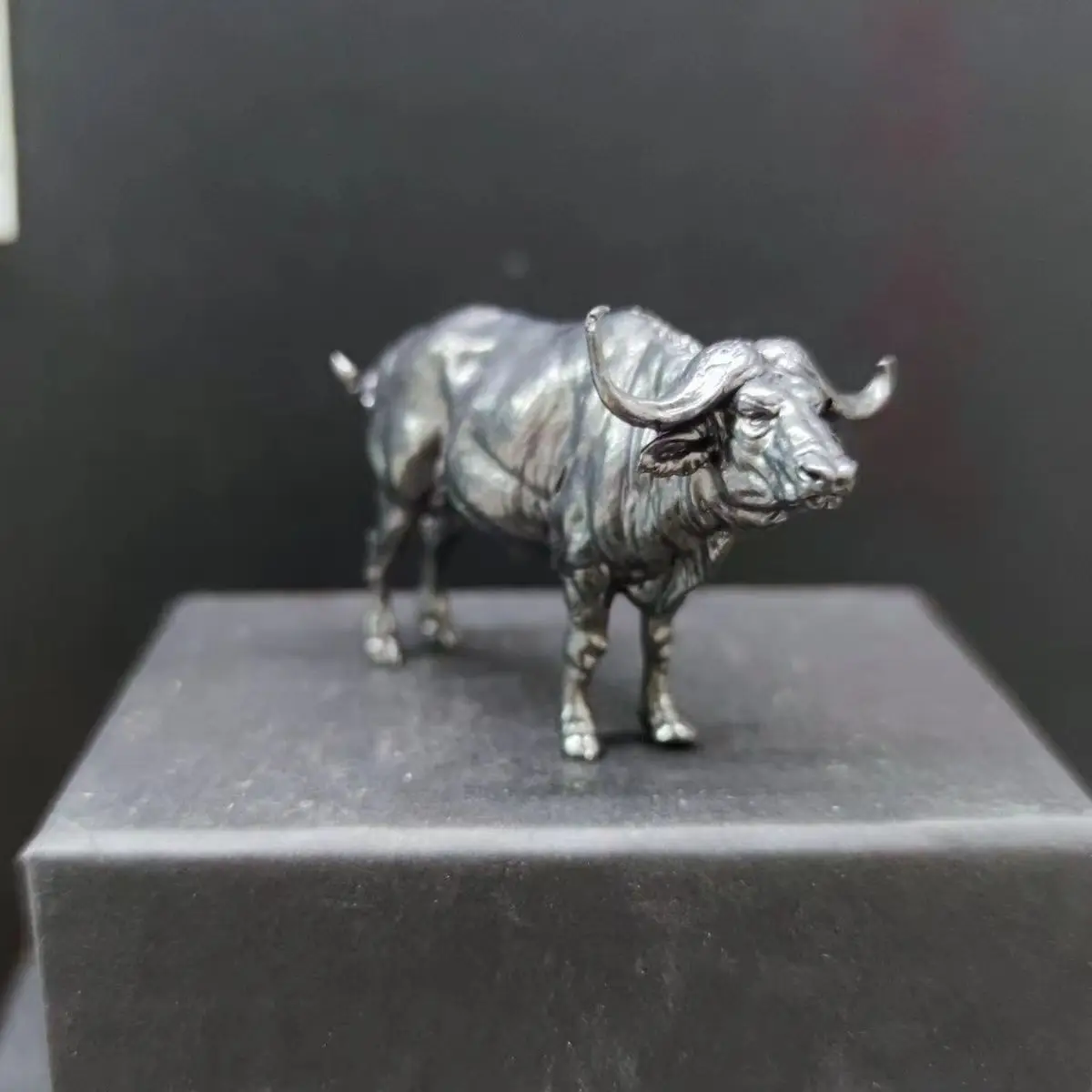 Messing Afrikaanse Buffalo Scu - Vintage Collectible Furniture recensie en prijs