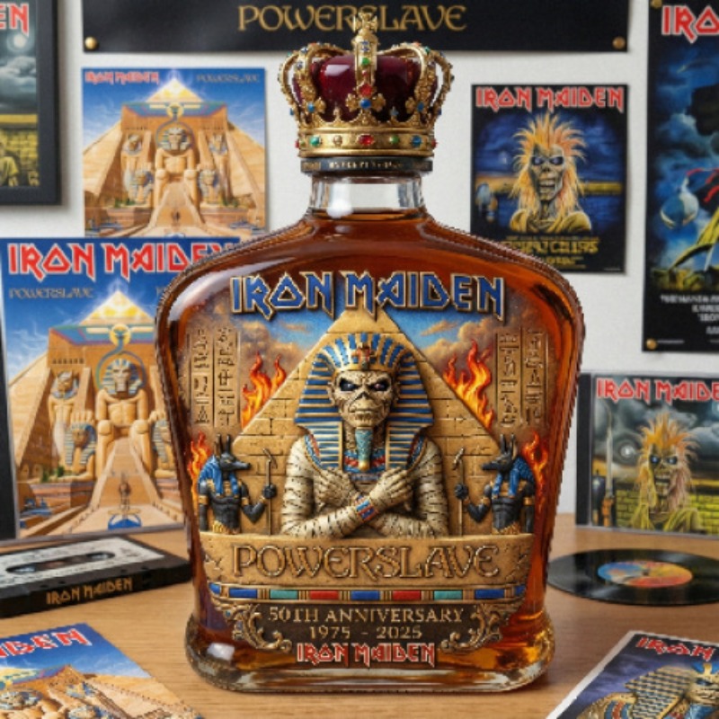 Vintage rockthema mummie-sculp - Vintage Collectible Bottles recensie en prijs